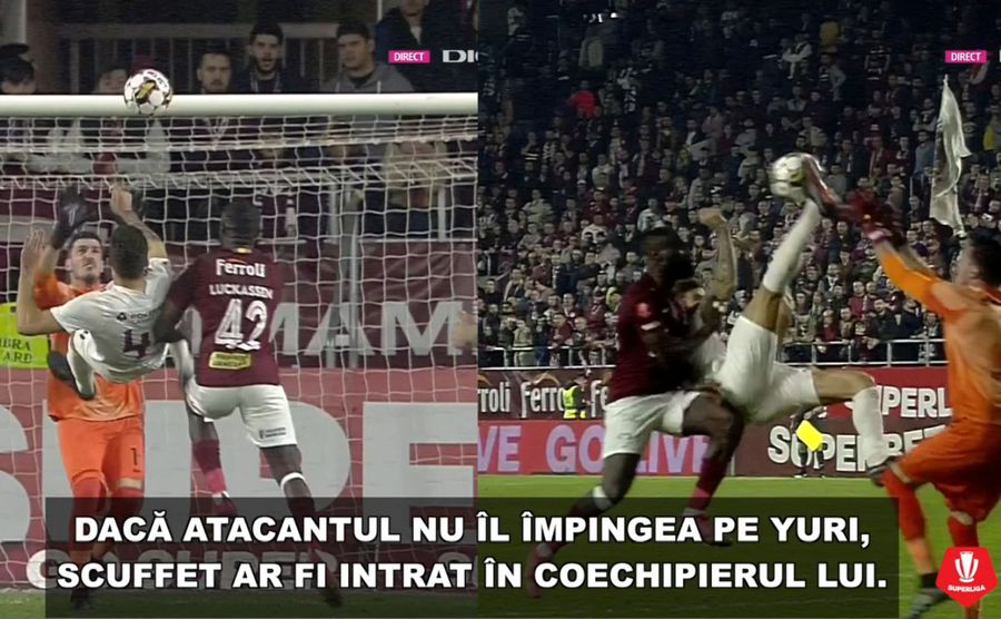 CFR Cluj prezintă 5 presupuse greșeli de arbitraj din meciul cu Rapid: „Pentru cei care au priceput mai greu”