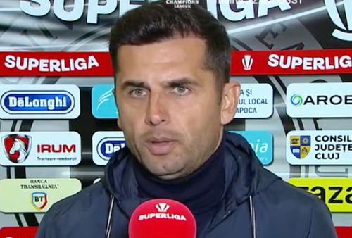 Nicolae Dică și-a făcut praf jucătorii după eșecul de la Cluj: „Au 27, 28 de ani! Să-i învăț să facă o preluare? Nu mi-a fost dat să văd așa ceva!”