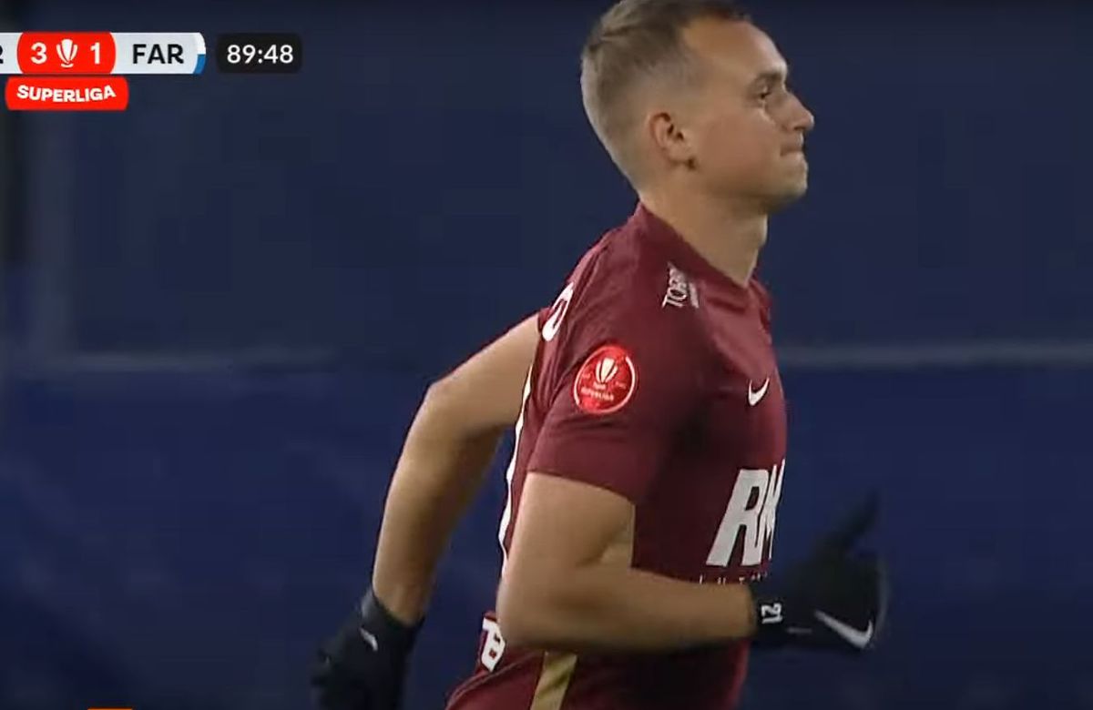 Luca Mihai cu mănuși la CFR Cluj - Farul