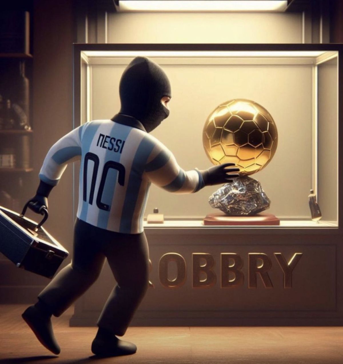 „Le-am furat pe toate” » Avalanșă de meme după ce Lionel Messi a primit Balonul de Aur 2023