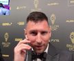 Lionel Messi, dialog spectaculos cu Ibai Llanos la gala Balonului de Aur 2023