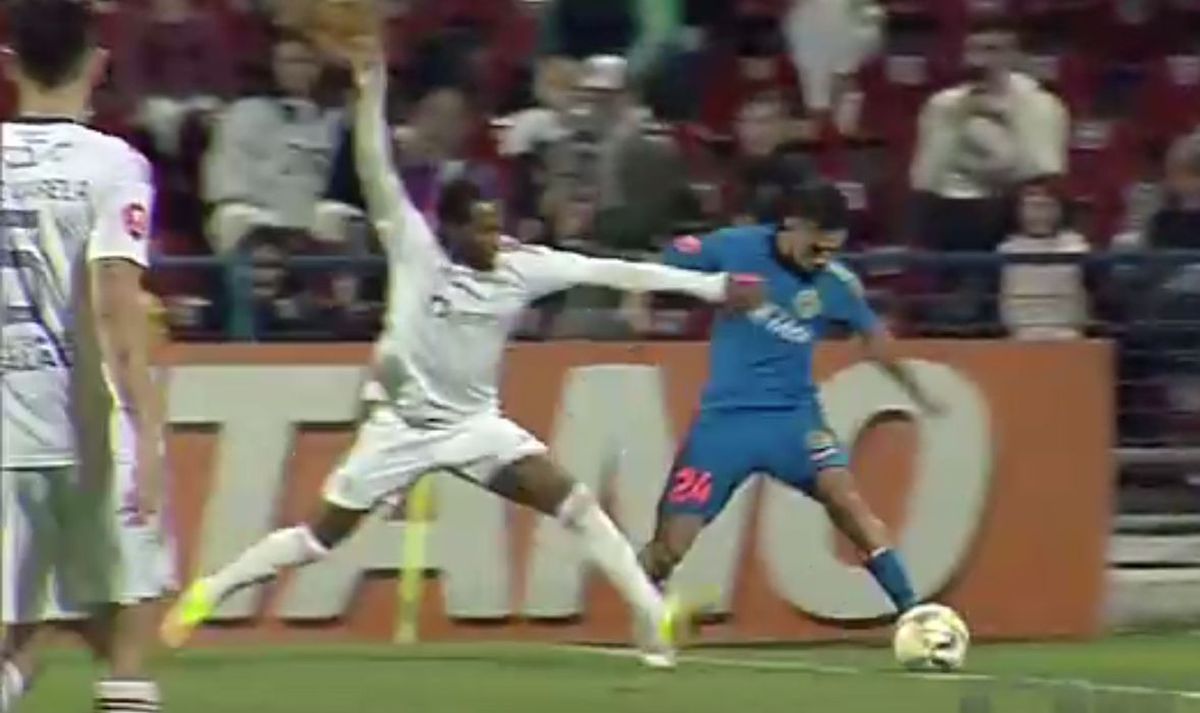 Greșeală de arbitraj în Oțelul - FCSB » „Bijuteria” lui Dawa, anulată! Gălățenii au egalat imediat