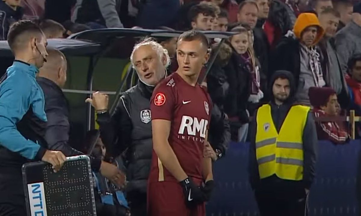 Luca Mihai cu mănuși la CFR Cluj - Farul