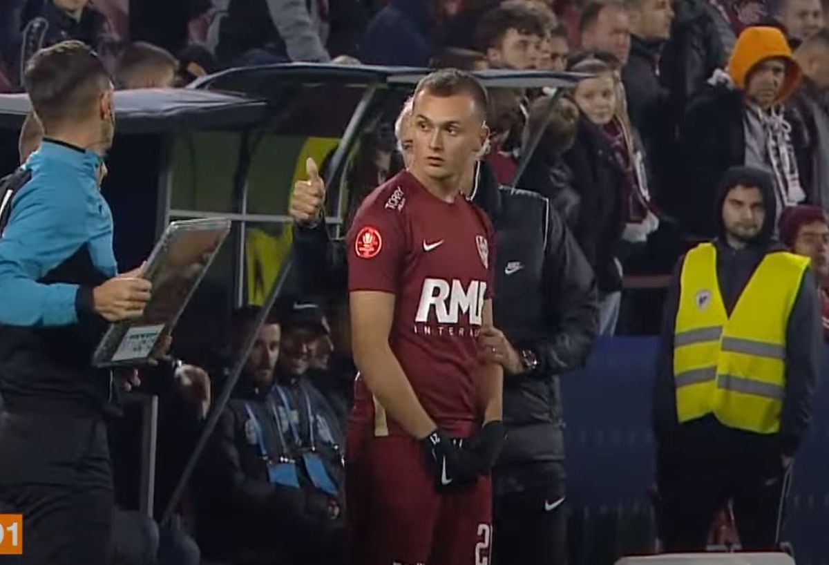 Luca Mihai cu mănuși la CFR Cluj - Farul