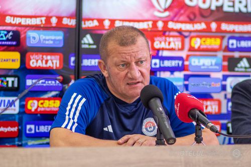 Oțelul - FCSB 1-1, în grupele Cupei României Betano. Dorinel Munteanu, antrenorul oaspeților, s-a arătat deranjat la interviul de la finalul meciului de ceea ce se discuta în studiourile de televiziune.