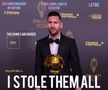 Reacția lui Mbappe, după ce Lionel Messi a devenit „Balon de Aur”. În vară spunea: „Cred că merit să îl câștig, da”