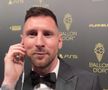 Lionel Messi, dialog spectaculos cu Ibai Llanos la gala Balonului de Aur 2023
