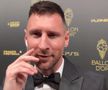 Lionel Messi, dialog spectaculos cu Ibai Llanos la gala Balonului de Aur 2023