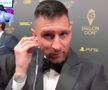 Lionel Messi, dialog spectaculos cu Ibai Llanos la gala Balonului de Aur 2023