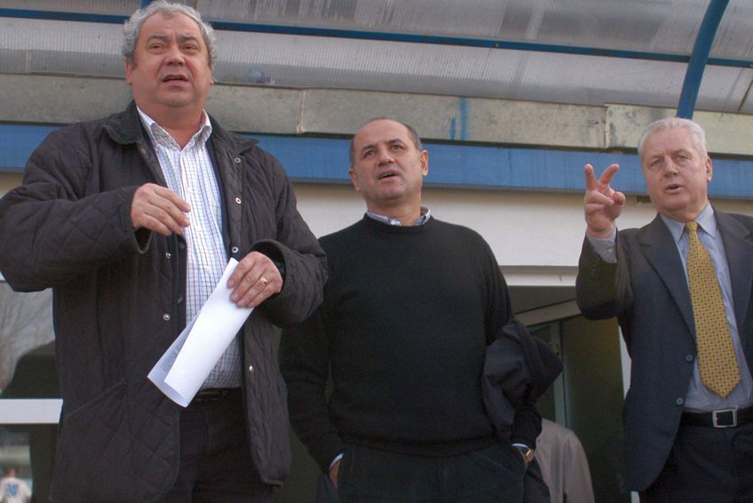 Ioan Horoba, în stânga, era considerat mâna dreaptă a lui Jean Pădureanu / FOTO: Arhivă Gazeta Sporturilor