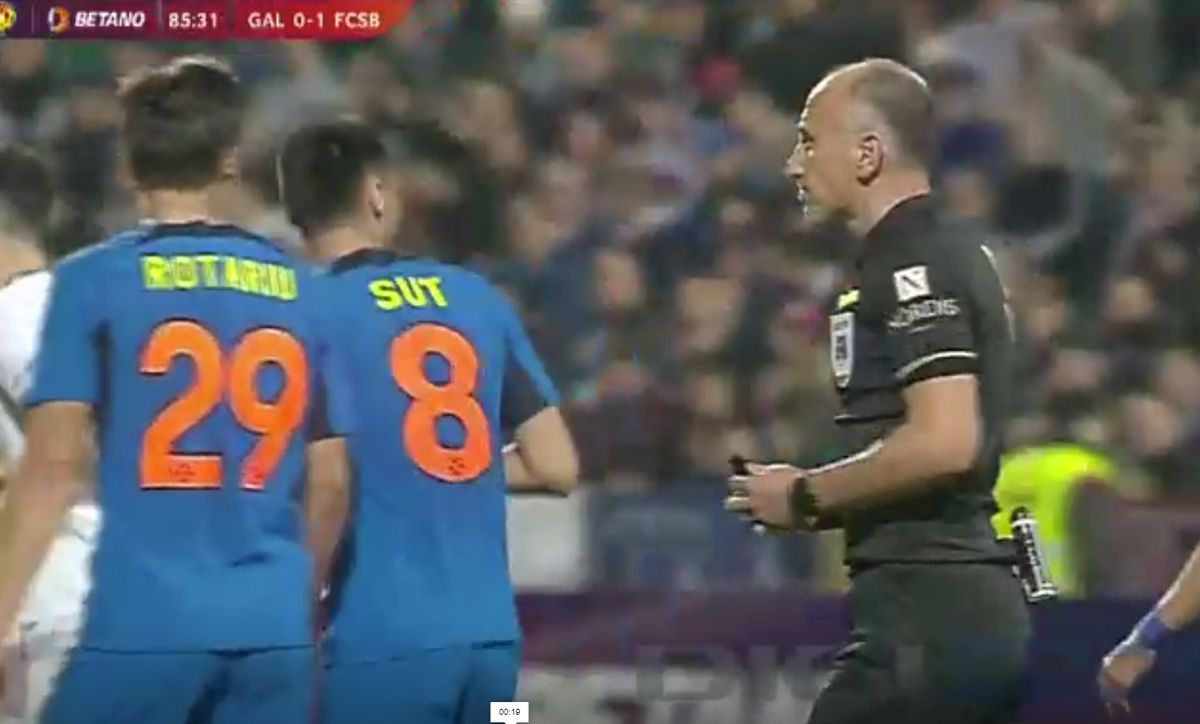 Greșeală flagrantă de arbitraj în Oțelul - FCSB