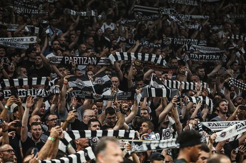 Suporterii lui Partizan Belgrad
Foto: Facebook