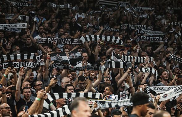 Atmosferă incendiară la derby-ul Partizan - Steaua Roșie, cu 20.000 de oameni în sală