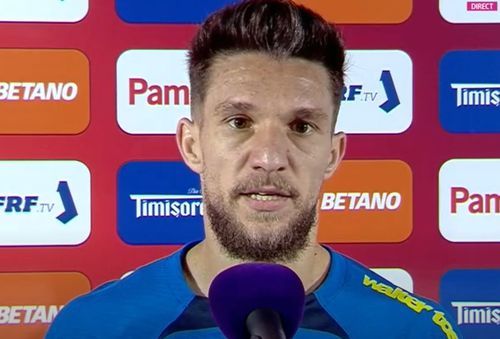 Oțelul - FCSB 1-1, în grupele Cupei României Betano. Alexandru Băluță, mijlocașul roș-albaștrilor, a criticat arbitrajul pentru golul anulat lui Dawa.