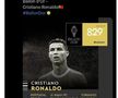 S-a aflat locul lui Ronaldo la Balonul de Aur (829)