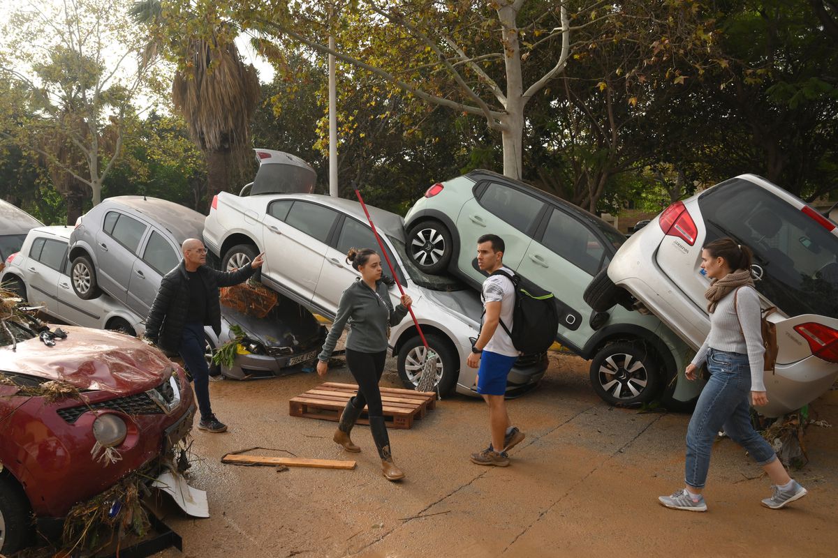 Tragedie fără margini provocată de furtuna devastatoare din Valencia. Foto: Getty Images