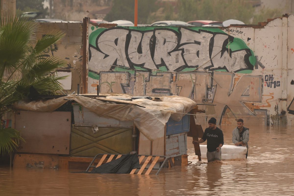 Tragedie fără margini provocată de furtuna devastatoare din Valencia. Foto: Getty Images