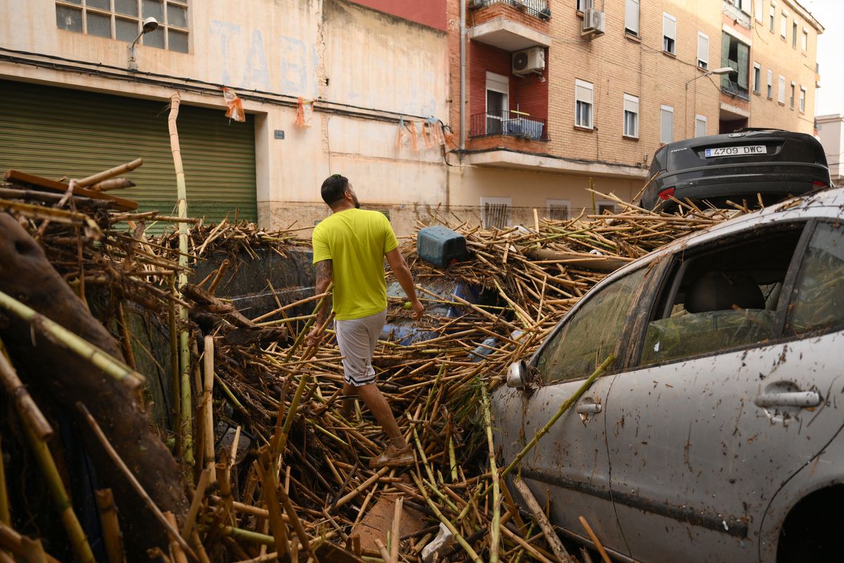 Tragedie fără margini provocată de furtuna devastatoare din Valencia. Foto: Getty Images