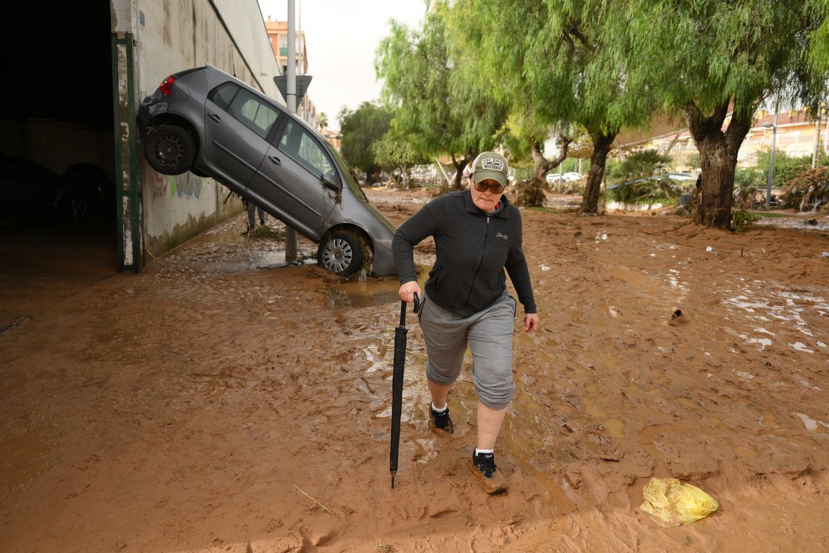 Tragedie fără margini provocată de furtuna devastatoare din Valencia. Foto: Getty Images