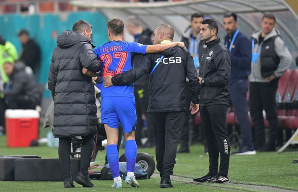 Cum se simte Darius Olaru la o zi după accidentarea din Dinamo – FCSB » Ce șanse are să joace cu Midtjylland