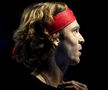 Andrey Rublev în timpul meciului cu Francisco Cerundolo de la Paris Foto: Imago