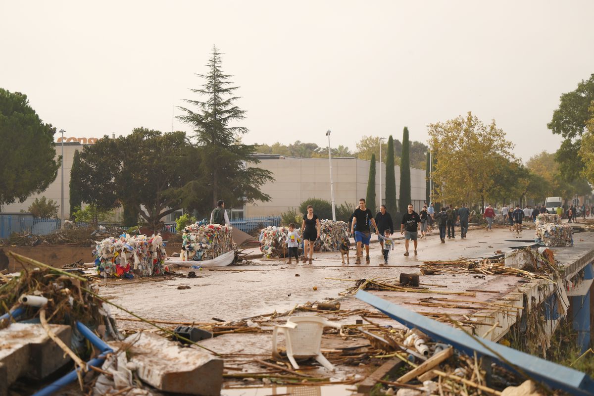 Tragedie fără margini provocată de furtuna devastatoare din Valencia. Foto: Getty Images