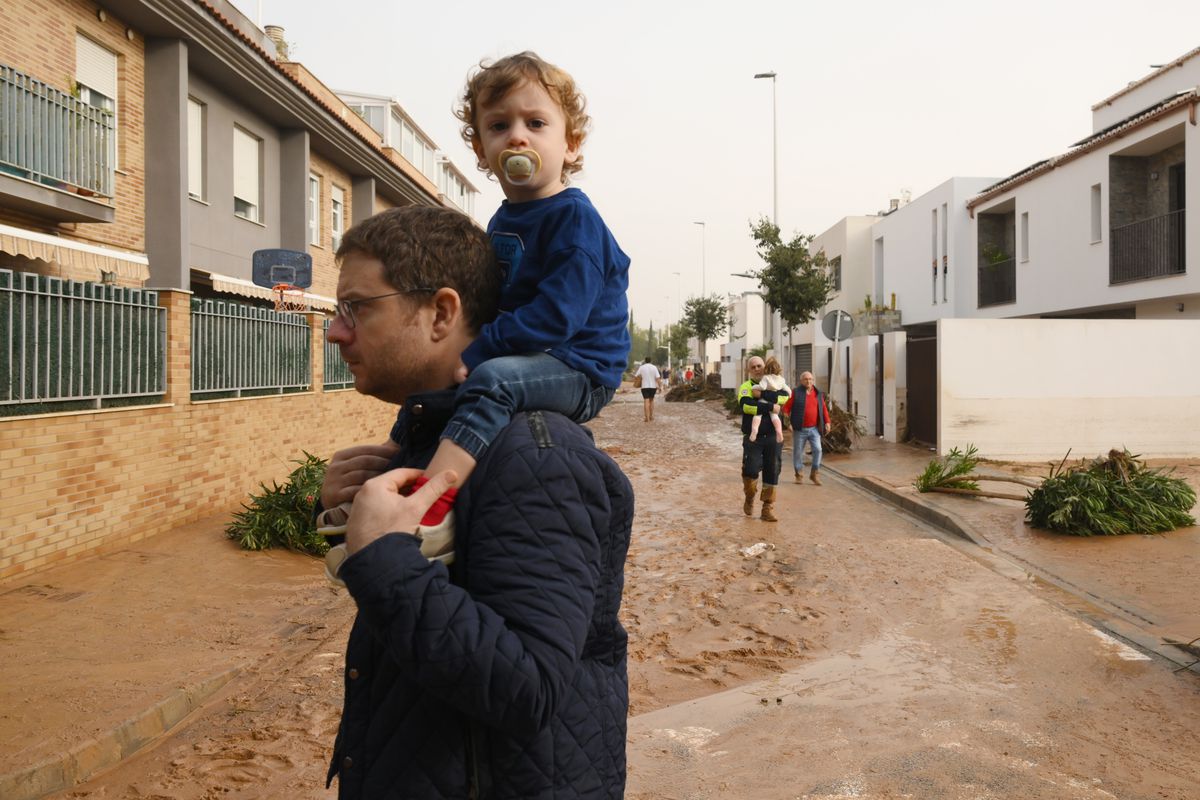 Tragedie fără margini provocată de furtuna devastatoare din Valencia. Foto: Getty Images