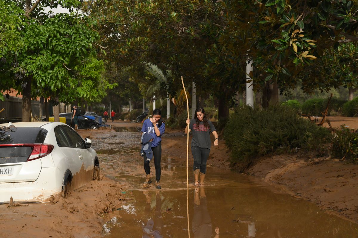 Tragedie fără margini provocată de furtuna devastatoare din Valencia. Foto: Getty Images