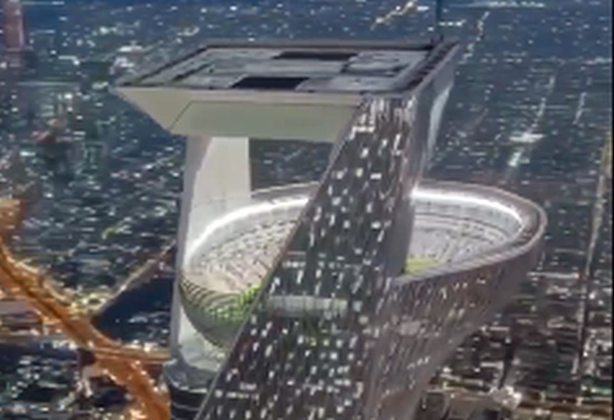 Farsa anului! 50 de milioane de oameni s-au păcălit cu stadionul suspendat » Imagini SF: cum ar fi arătat arena făcută cu inteligența artificială