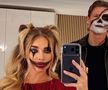 Scott McTominay a pozat cu logodnica sa, Cam Reading, înainte de petrecerea de Halloween a lui Napoli / Foto: Instagram