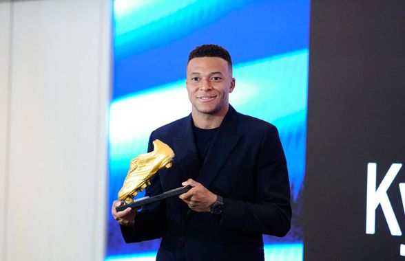 Mbappe a primit „Gheata de Aur” și a declarat: „Vreau să rămân la Real mulți ani”