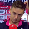 Louis Munteanu, atacantul de la CFR Cluj, a plecat plângând din interviu după eșecul cu Dinamo, scor 1-2.
