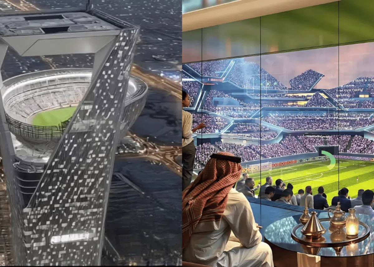 Farsa anului! 50 de milioane de oameni s-au păcălit cu stadionul suspendat » Imagini SF: cum ar fi arătat arena făcută cu inteligența artificială