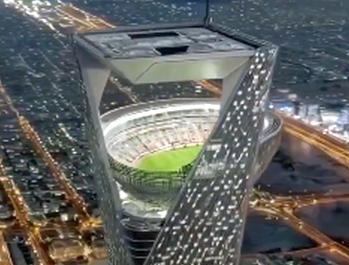 Farsa anului! 50 de milioane de oameni s-au păcălit cu stadionul suspendat » Imagini SF: cum ar fi arătat arena făcută cu inteligența artificială