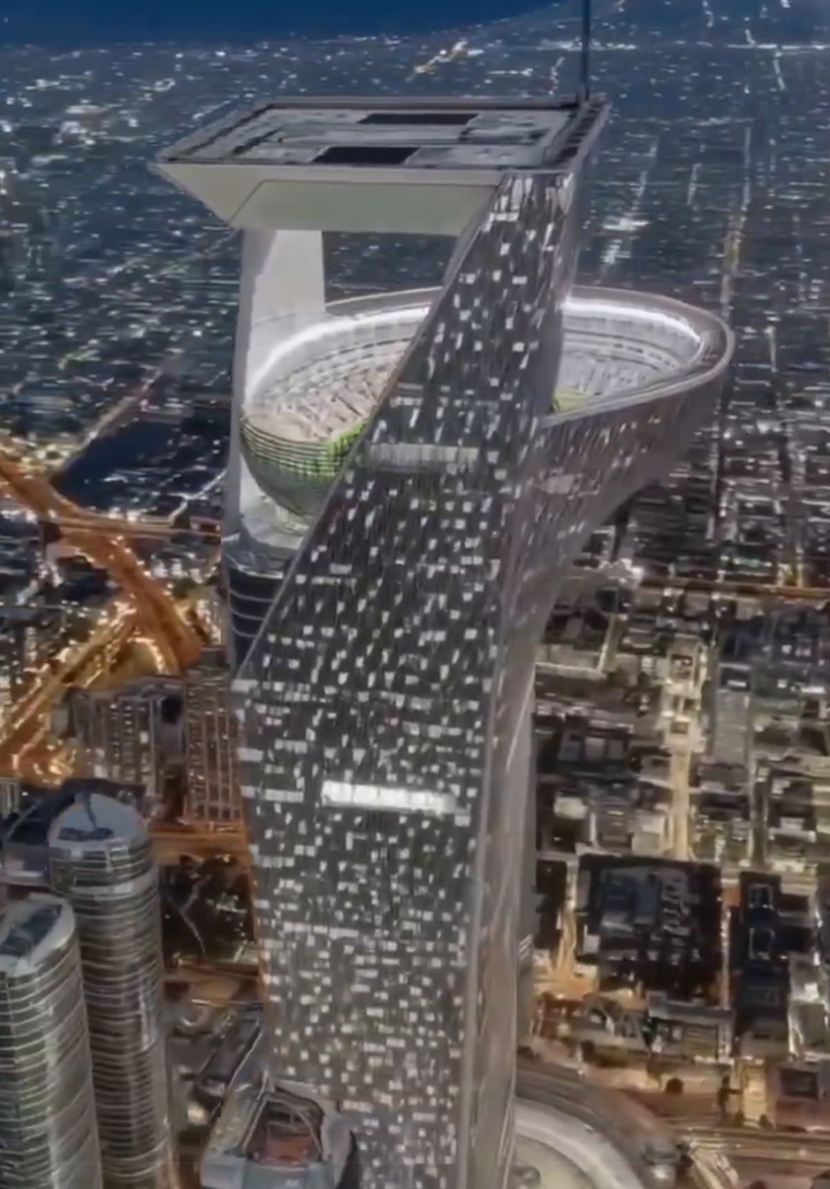 Farsa anului! 50 de milioane de oameni s-au păcălit cu stadionul suspendat » Imagini SF: cum ar fi arătat arena făcută cu inteligența artificială