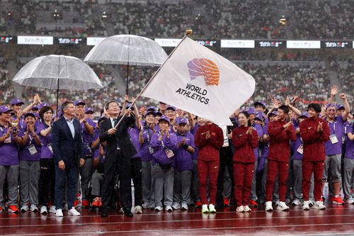 Ceremonia de încheiere a Campionatului Mondial de Atletism/Foto: Getty Images