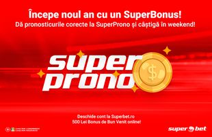 Primul SuperBonus din an: 200.000 lei garantați la SuperProno!