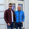 Adrian Mititelu și fiul său, Adrian Mititelu Jr. (stânga)