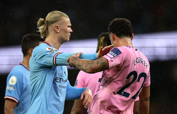 Manchester City, încurcată de Everton » Haaland, gol și mulți nervi! Clasamentul ACUM în Premier League