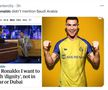 „Să fim corecți, Ronaldo n-a menționat Arabia Saudită”