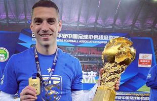 „Împăratul” Chinei » Imagini tari din Wuhan: Nicolae Stanciu s-a pozat cu trofeul de campion + Mesajul românului și ce i-a scris Anamaria Prodan