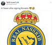 „Al Nassr după ce l-a transferat pe Ronaldo”