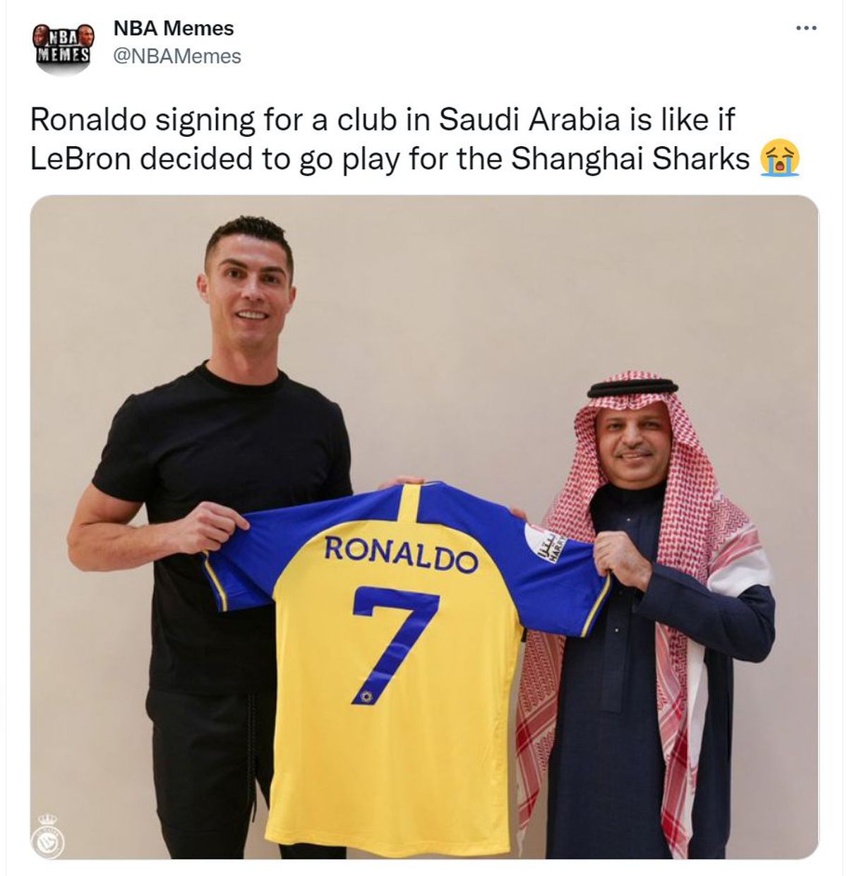 Cele mai tari meme-uri după transferul lui Cristiano Ronaldo la Al-Nassr: „Ce cauți aici? Credeam că ai bani”
