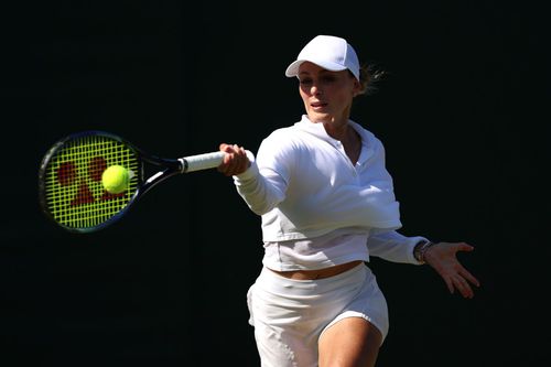 Ana Bogdan în meciul-maraton de la Wimbledon Foto Guliver/GettyImages