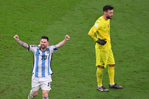 Lionel Messi și Hugo Lloris