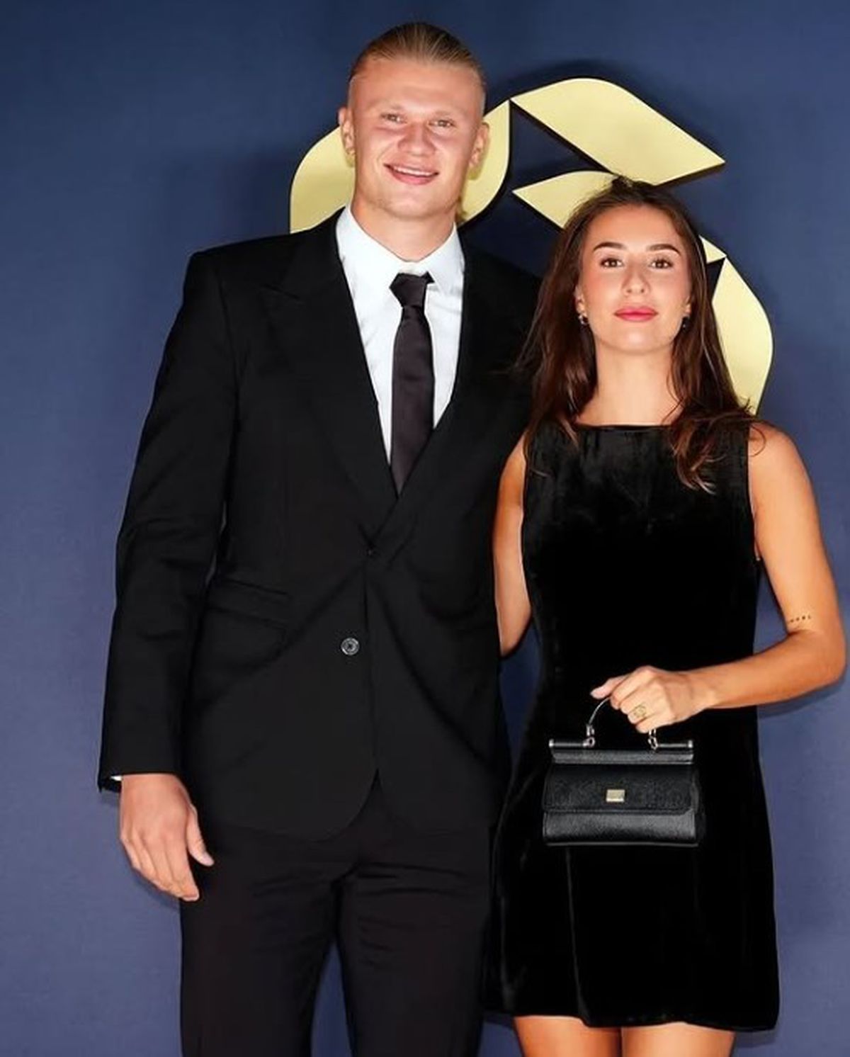 Erling Haaland și iubita sa, Isabel Johansen. Foto: Instagram