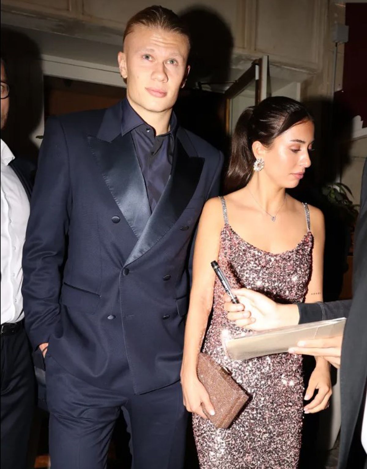 Erling Haaland și iubita sa, Isabel Johansen. Foto: Instagram