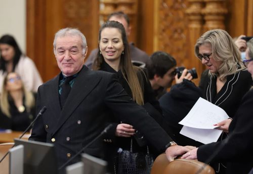 Gigi Becali în parlament / Foto: Dumitru Angelescu (Libertatea)