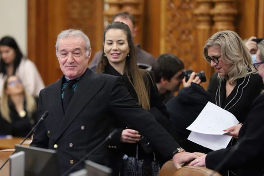 Gigi Becali în parlament / Foto: Dumitru Angelescu (Libertatea)