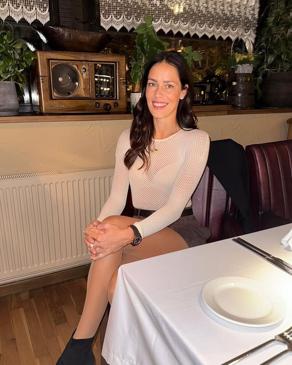 Ana Ivanovic poartă la mână 200.000 de euro: ceasul rar cu care s-a afișat jucătoarea de tenis